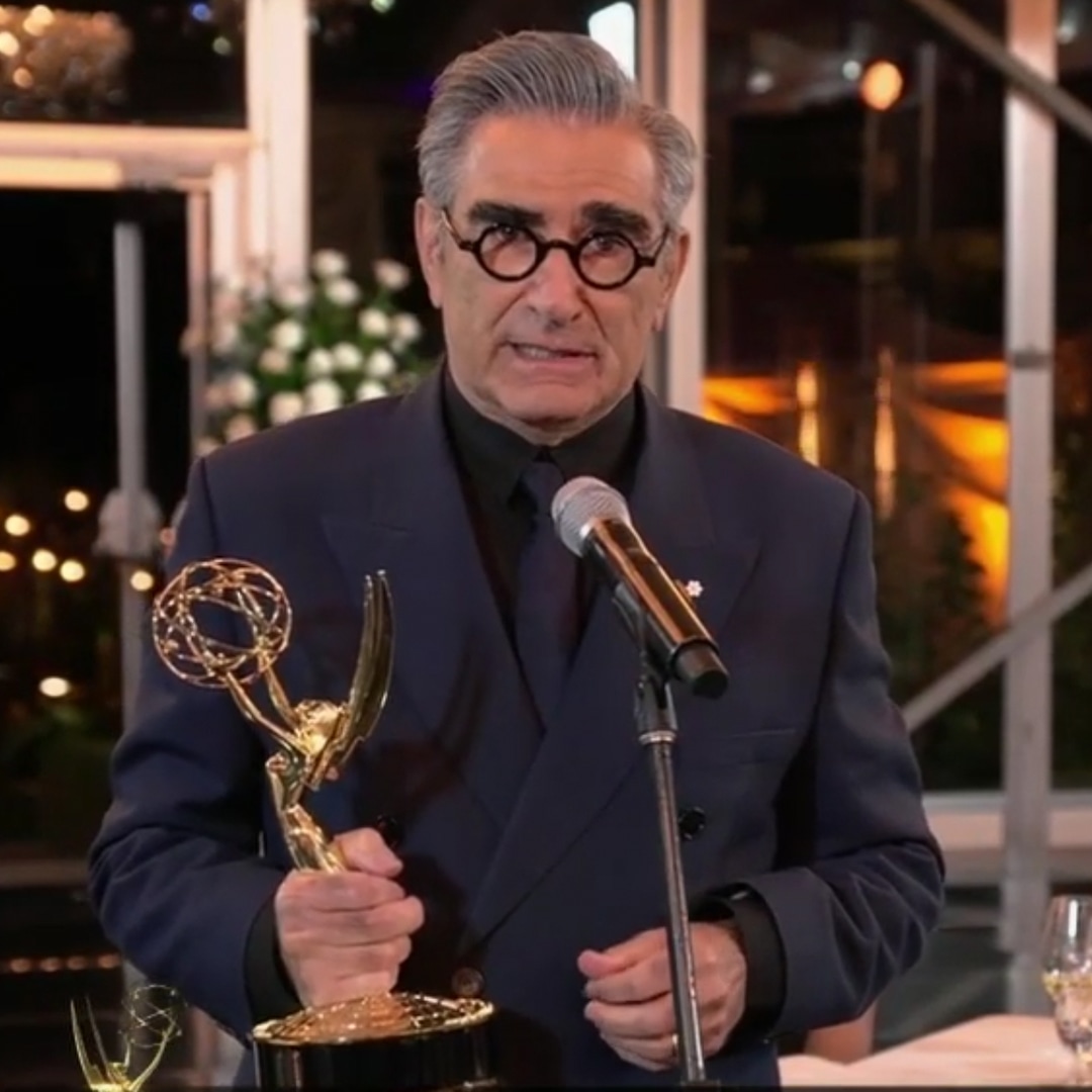 2020 Emmys Eugene Levy Wins Outstanding Lead Actor in a Comedy Series